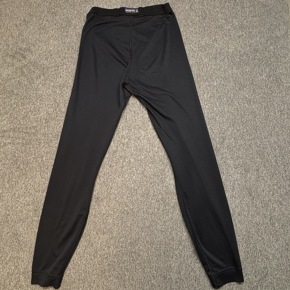 Patagonia Capilene Base Layer Bottoms Black Men's Size XS - Picture 7 of 12